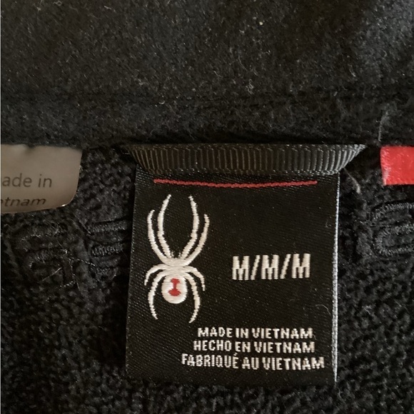 Spyder Men's Half-Zip Outbound Stryker Sweater Jacket Size Medium - Picture 5 of 5